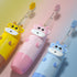 Set 4pcs 2 DOITOOL Electric Toothbrush Blue Replacement Heads Sonic Soft Bristle USB Rechargeable Toothbrush