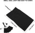 Electric Clothes Heating Pads Set, 5Pcs Adjustable Temperature USB Heater Pads, Waterproof Fiber Heating Pads 4.3 x