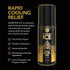 Pain Relief Cryotherapy Roll-on Gel for Joint Pain, Muscle Soreness, Arthritis, with Natural Essential Oils