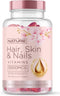 Hair Skin and Nails Vitamins, 120 Softgels | 5000mcg Biotin with Vitamin C, E, Collagen, and Hyaluronic Acid