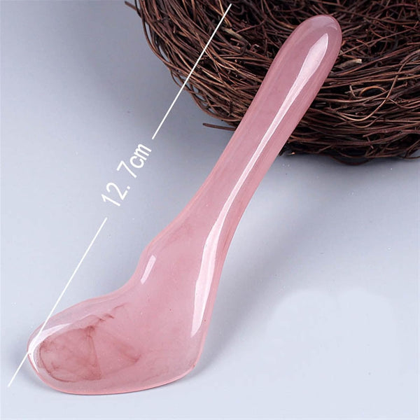 MObyat Resin Guasha Scraping Massage Face Neck Skin Massager Acupuncture Gua Sha Board