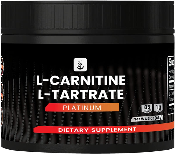 PURE ORIGINAL INGREDIENTS L-Carnitine L-Tartrate, 3 oz, Always Pure, No Fillers or Additives