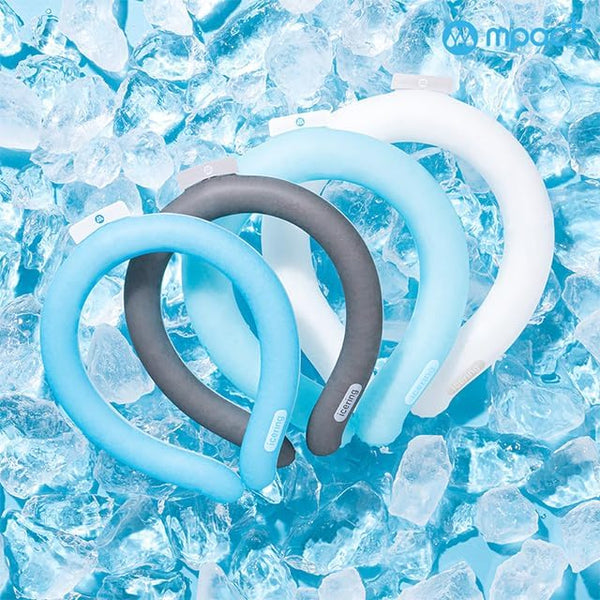 Neck Cooler Icering | Cooling Neck Wraps, Personal Air Conditioner with Gel Ice Pack for Outdoor Activities, Hot