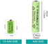 1.2v 1/3 AAA 200mah NiMH Rechargeable Batteries with Button Top for Solar Art Light, Headlamp, Toys Gas Cooker,Razor Shaver