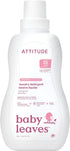 ATTITUDE Baby Laundry Detergent, EWG Verified, Unscented, Plant and Mineral-Based, HE Compatible, 35 Loads, 35.5 Fl Oz
