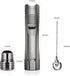 Cigar Lighter, Cigar Punch, Cigar Draw Enhancer, Cigar Holder, All-in-one Refillable Butane Torch Lighter (Gas Not