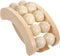 Ipetboom Wooden Roller Body Handheld Manual Massage Tool for Back Foot and Muscle