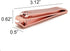 PrettyClaw Nail Clippers, Sharp Edge Fingernail and Toenail Clipper, Stainless Steel for Manicure and Pedicure (Rose