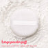 Topwon 4 Inch Powder Puff, Washable Large Body Powder Puff for Makeup & Face Cleaning - Soft & Furry