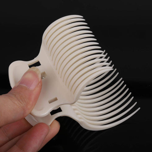 Tbestmax 24 Hot Roller Clips - Hair Curler Claw Clip Replacement for Women Girls, White