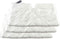 3 Pocket Steam Mop Pads - Double-Sided Rectangle Microfiber Refill Pad for Shark Euro Pro Mops