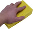 Cellulose Large Sponges for Cleaning, Pack of 3 Multi-use Scrub for Car, Boat and Kitchen, Yellow, Environmentally Safe