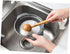 Zerodeko 1 PC Wok Cleaning Tool Dish Cleaner Brush Wooden Dish Brush Kitchen Cleaning Sponge Bath Tub Scrubber Pan Scraper Scrubbing Brush Kitchen Brush Long Handle Sisal Pan Brush Bamboo by Zerodeko