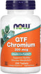 GTF Chromium 200mcg - 250 Tabs Now Foods