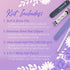 Natural Flowery French Mani Kit