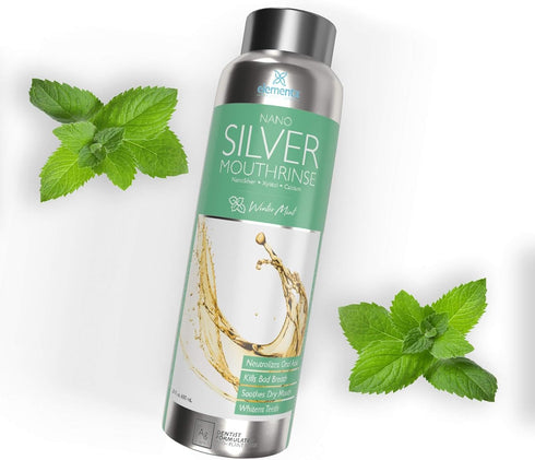 Elementa Silver Adult Mouth Rinse, 20 fl oz - Wintermint