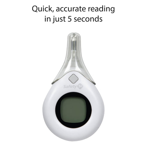 Safety 1st 5 Second Read Rectal Thermometer, Quick, Accurate Reading in just 5 Seconds, Grey by Safety 1st