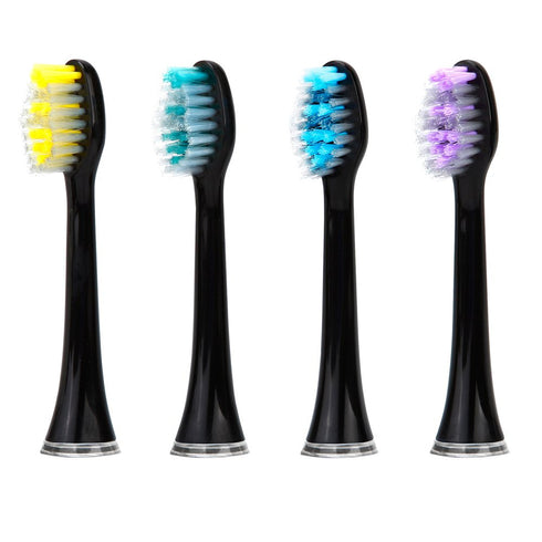 Pyle Wave Rechargeable Electric Toothbrush - 3 Brush Modes, UV Light, 2 min Timer, 2 Oral Brush Heads, Charging Dock