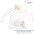Parcelona French Basic Curved Paw Medium 3 1/4” Celluloid Acetate Hair Claw for Women and Girls, Clear