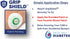 Dexcom G7 GripShield Flexible Reusable CGM Armor for Protection from Accidental Bumps (Aqua)