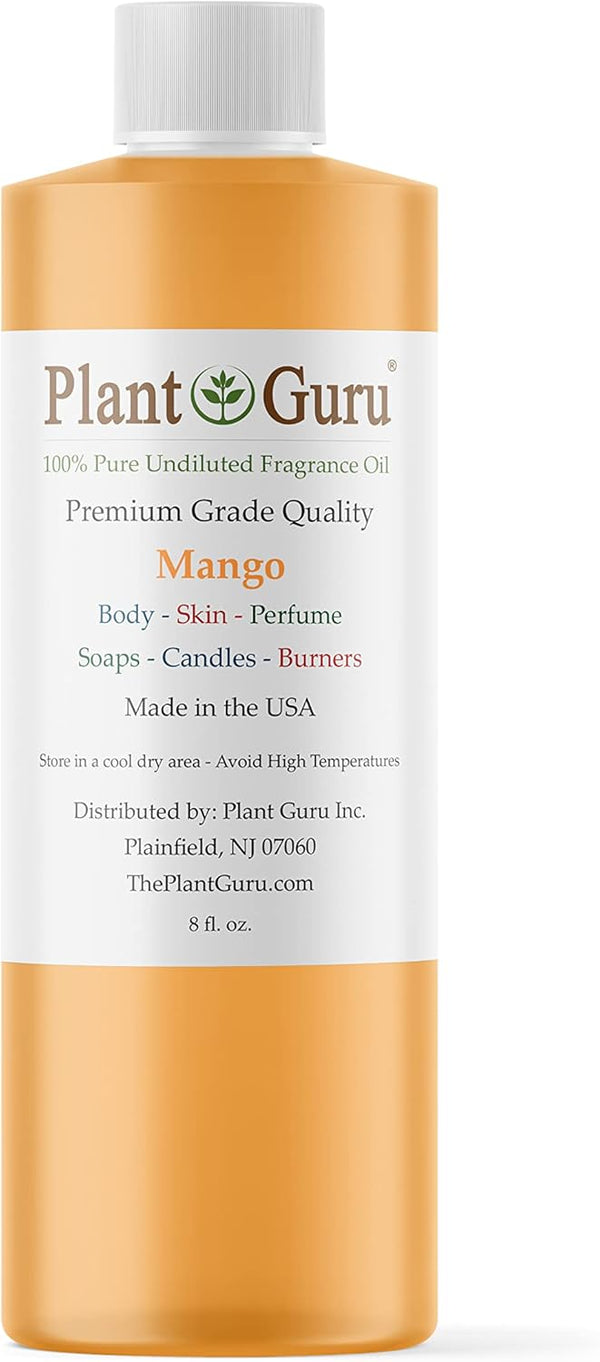 Mango Fragrance Oil 8 fl. oz. for DIY Soap Making, Candles, Bath Bombs, Body Butters, Aromatherapy Diffusers