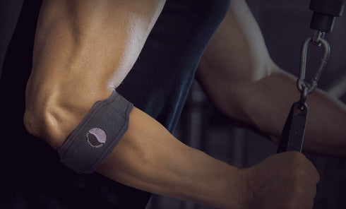 Serola Elbow Brace - Elbow Support for Pain Relief, Inflammation, Tendonitis, Tennis & Golfer's Elbow with Gel Arc