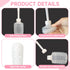 Wilafury 10Pcs 200ml Douche Bottles for Women, Disposable Vaginal & Anal Applicator, Eco-Friendly Flexible Cleaner