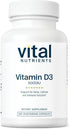Vital Nutrients Vitamin D 5000 IU, D3 Supplement for Healthy Bones, 180 Capsules