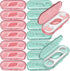 14 Packs Travel Dental Floss Pick Case with 140pcs Premium QUALIALL Toothpick Flossers, Portable