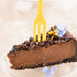 Restaurantware 100 Premium Knife-Edged 4 Inch Cake Forks - Solid Durable Disposable Baby Yellow