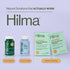 Hilma Natural Tension Headache Relief - Supplements with Magnesium, Boswellia & Feverfew, 50 Vegan Capsules