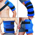 WORLD-BIO Large Gel Ice Pack & Wrap - Reusable Hot Cold Therapy Ice Pack for Pain Relief - 11" x 14" Blue