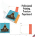 The Best Card Company - 20 Blank Yoga Animal Cards, All Occasion Kids Set (4 x 5.12 Inch, 10 Designs)
