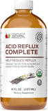 Acid Reflux Complete 8oz - Natural Organic Liquid Heartburn, GERD, & Amish Reflux Relief Remedy