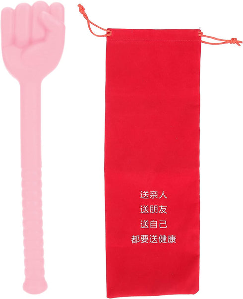 FILFEEL Manual Back Massagers, Massage Stick Hammer, Silicone Massage Hammer with Anti-Slip