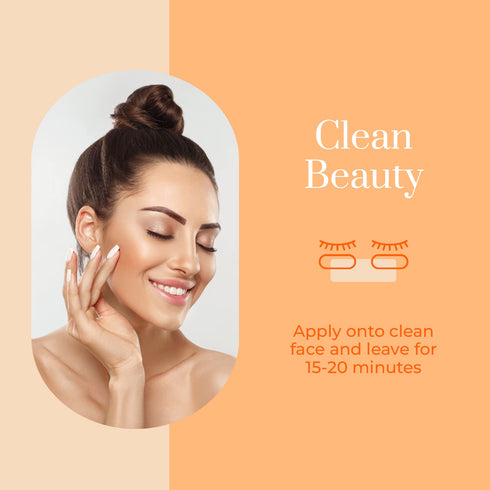 Vitamin C & Collagen Under Eye Patches, Anti-aging Cooling Eye Pads to Diminish Dark Circles & Puffiness