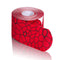 Theraband Hot Red/Black - 2" X 1" Strips