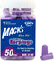 Mack's Slim Fit Soft Foam Earplugs, 50 Pair, Small Ear Plugs for Sleeping, Snoring, Traveling