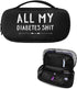 All My Diabetes Shit Rainbow Insulin Cooler Travel Case, Portable Medication Cooler Bag for Glucose Meter & Insulin Pen