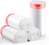 KONE Small Trash Bags | 192 Count | 4 Gallon Drawstring | Extra Thick Garbage Bags | Plastic Liners