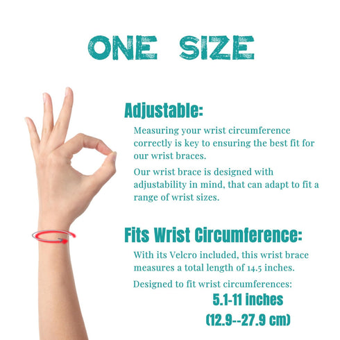 2 Pack Wrist Braces for Carpal Tunnel, Arthritis, and Tendinitis Pain Relief, Compression Support for Both Hands