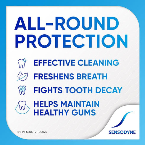 Pack 3 150g Sensodyne Fresh Gel Toothpaste Combo | x