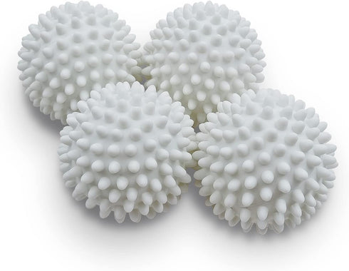 XIEHE Dryer Balls 4 Pack - Non-Toxic Reusable Dryer Balls (White)