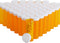Juvale 50 Pack Empty Pill Bottles with Caps for Prescription Medication, 6-Dram Plastic Medicine Containers (Orange)
