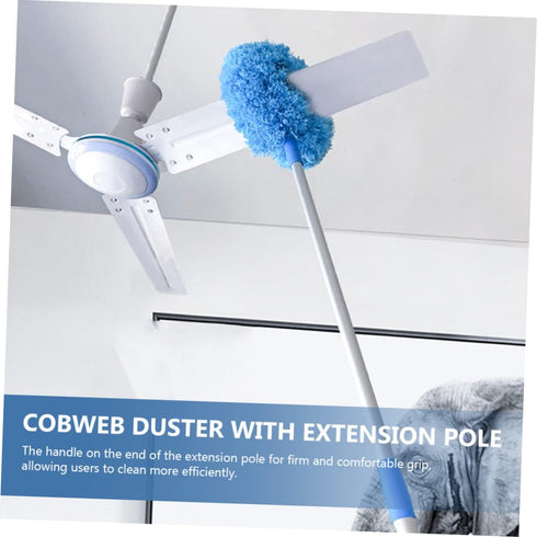Zerodeko Washable Duster, Outdoor Cleaner Duster for High Ceilings and Fans, Cobweb Remover Wall Duster