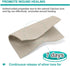Pads,4'' 4'' 5 Packs Dimora Upgrade Silver Calcium Alginate Wound Dressing -Antibacterial Non Stick Gauze, Highly