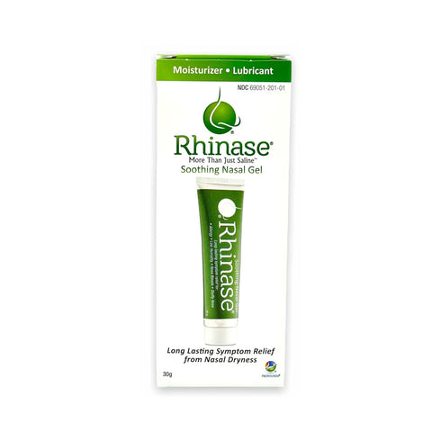 Rhinase (2 Pack) 1 oz Saline Nasal Gel Each - Allergy - Nosebleed - Low Humidity