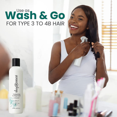 Moisturizing Curling Cream, Natural Hair Curl Cream