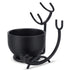 SANWA Grooming Shaving Kit for Men, Strong Razor and Brush Stand with Stainless Steel Shaving Soap Bowl