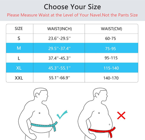 FREETOO Back Braces for Lower Back Pain Relief with 6 Stays, Breathable Support Belt for Men/Women (M)
